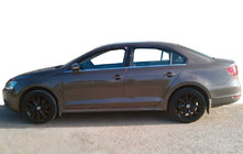 Volkswagen Jetta 2011–2018 Vindafvisere til sideruder (4 stk., SIM) foto 1