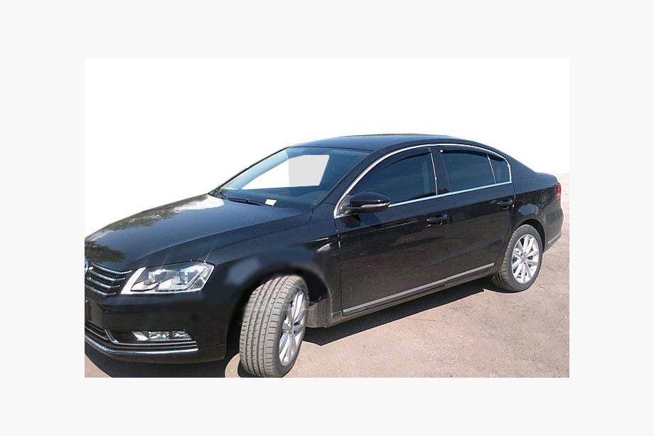 Volkswagen Passat B6 2006–2012 Vindafvisere SD (4 stk., SIM krom) Image