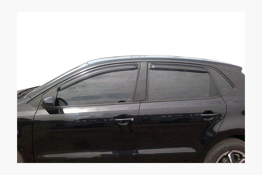 Volkswagen Polo 2010–2017 Vindafvisere til sideruder HB (4 stk., SIM) Image