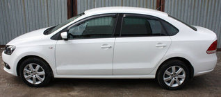 Volkswagen Polo 2010–2017 Vindafvisere SD (4 stk., SIM) foto 1