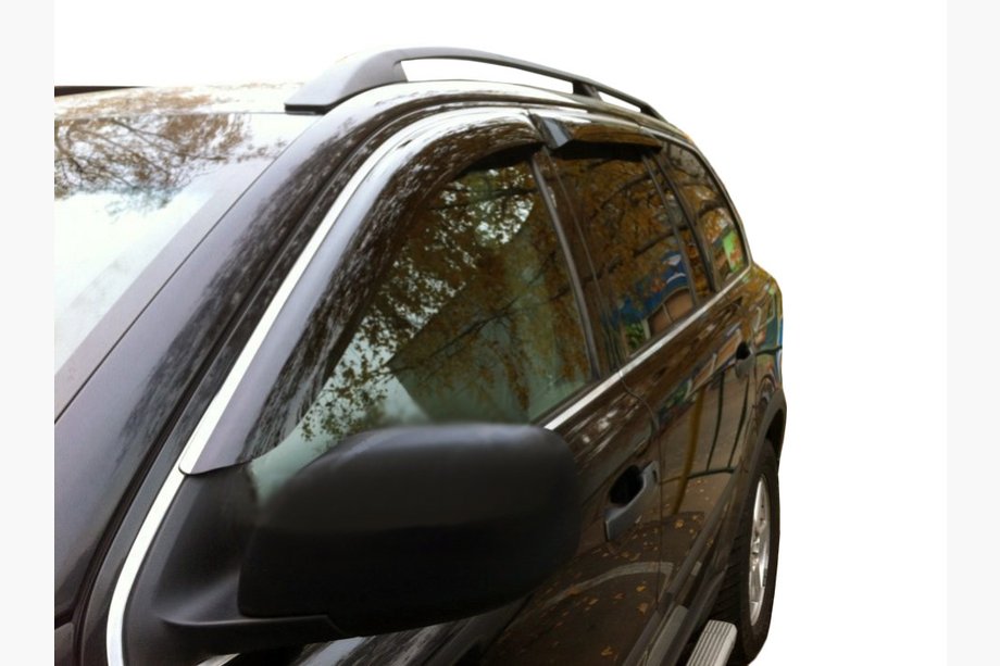 Volvo XC90 2002–2014 Vindafvisere krom (4 stk., SIM) Image