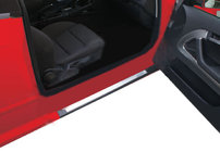 Audi A3 2003–2012 Indvendige dørtrinslister (2 stk., rustfrit stål) til coupé 2 stk. (coupé) foto 1