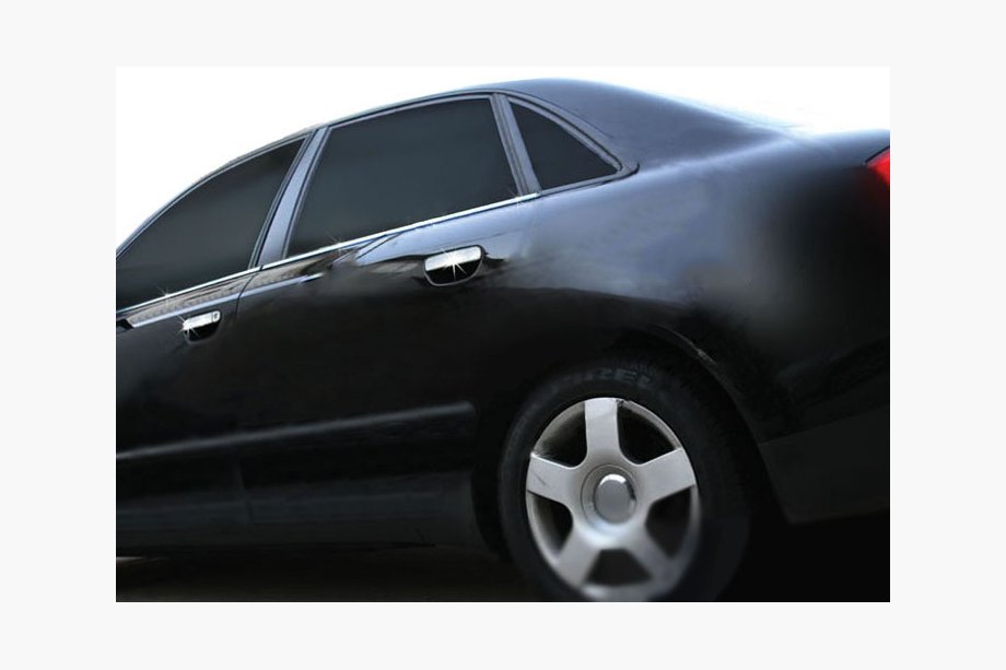 Audi A4 B6 2000–2004 Dørgrebsdæksler (4 stk., rustfrit stål) Foto 5