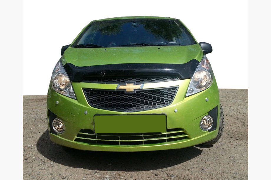 Chevrolet Spark 2009–2015 Motorhjelmsdeflektor (SIM) Image