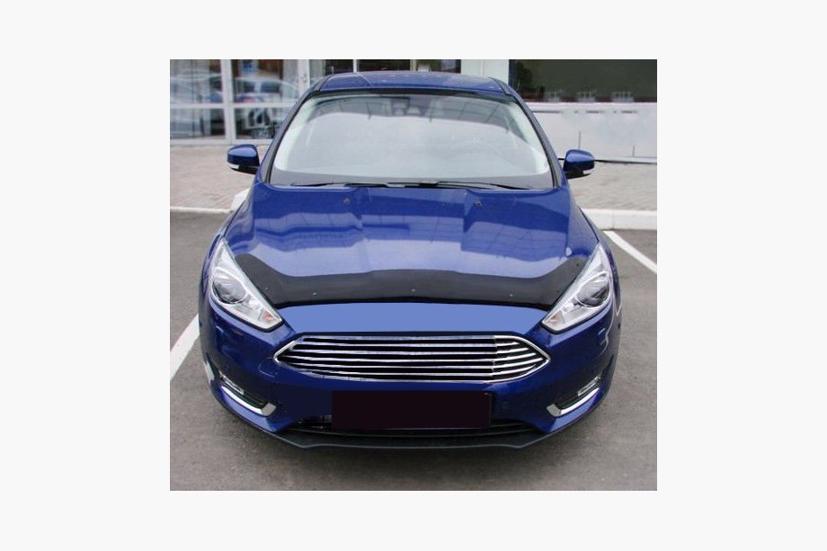 Ford Focus III 2011–2017 Stenslagsbeskytter til motorhjelm 2015+ (SIM) Image