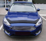 Ford Focus III 2011–2017 Stenslagsbeskytter til motorhjelm 2015+ (SIM) foto 1