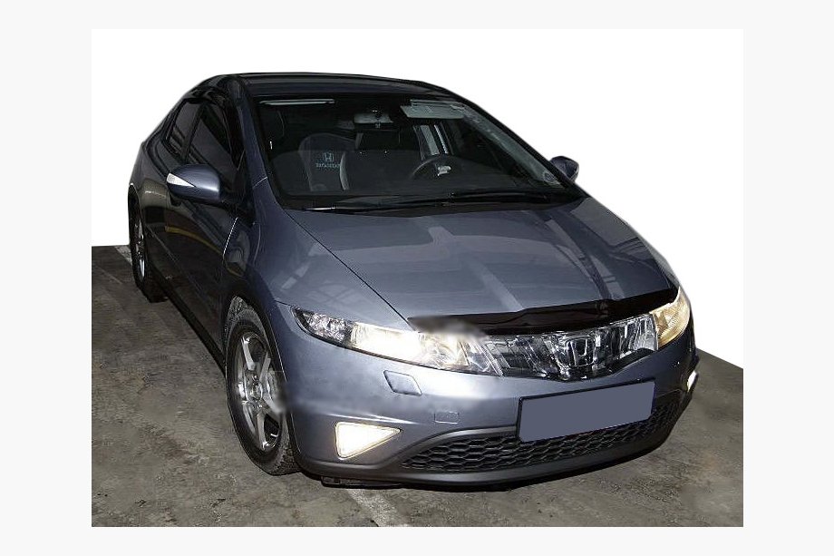 Honda Civic HB 2006–2012 Motorhjelmsdeflektor (SIM) Image