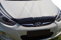 Hyundai Accent 2011–2017 Kort motorhjelmsdeflektor 2010-2014 (SIM) foto 1