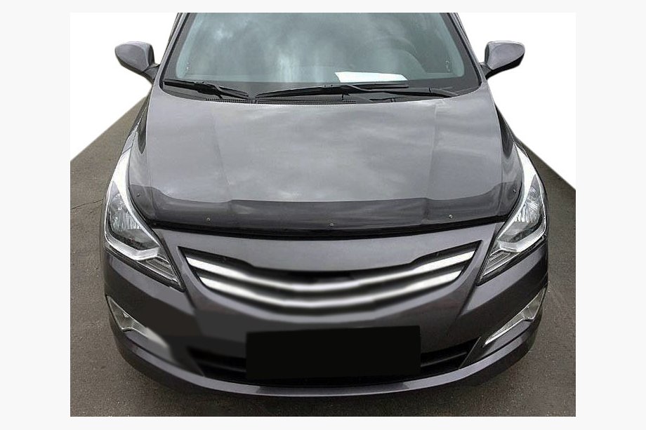 Hyundai Accent 2011–2017 Motorhjelmsdeflektor 2014-2017 (SIM) Image