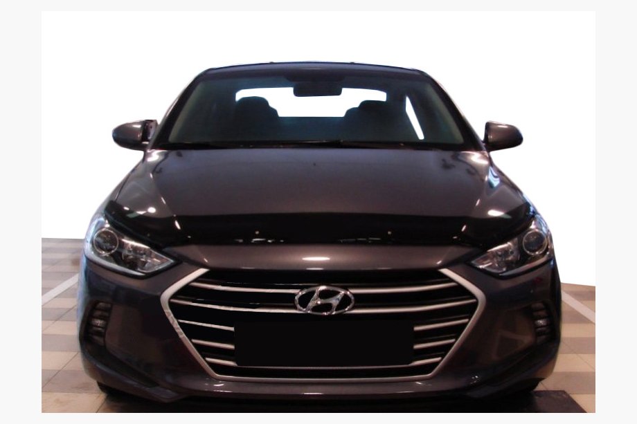 Hyundai Elantra (AD) 2015–2020 Motorhjelmsdeflektor (SIM) Image