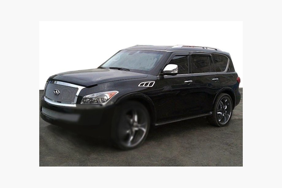 Infiniti QX56 2010–2013 Motorhjelmsdeflektor (SIM) Image