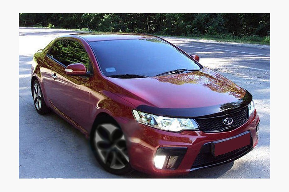 Kia Cerato 2 2010–2013 Stenslagsbeskytter til motorhjelm SD 2010-2013 (SIM) Image