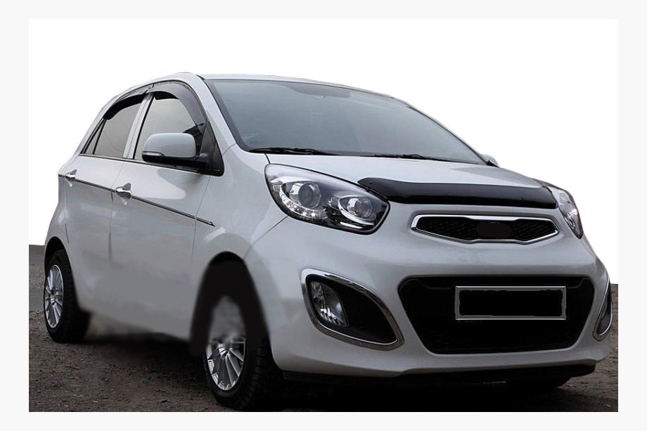 Kia Picanto 2011–2016 Motorhjelmsdeflektor (SIM) Image