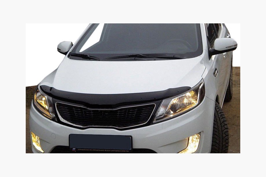 Kia Rio 2012–2017 Motorhjelmsdeflektor SD / HB (SIM) Image