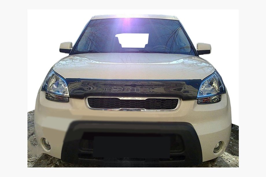 Kia Soul I 2008–2013 Motorhjelmsdeflektor (SIM) Image