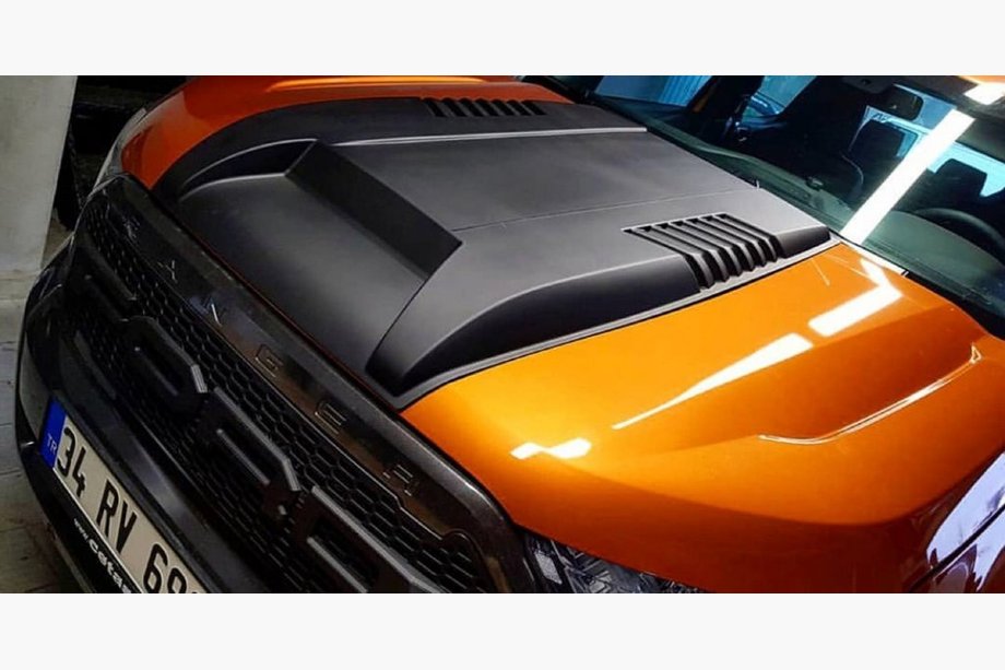 Ford Ranger 2011–2022 Motorhjelmscover V1 (ABS) Image