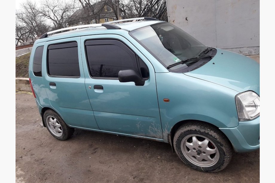 Opel Agila 2000–2007 Krom tagrælinger Image