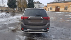Mitsubishi Outlander 2012–2021 Bageste bøjle AK004-2 (rustfrit stål) foto 4