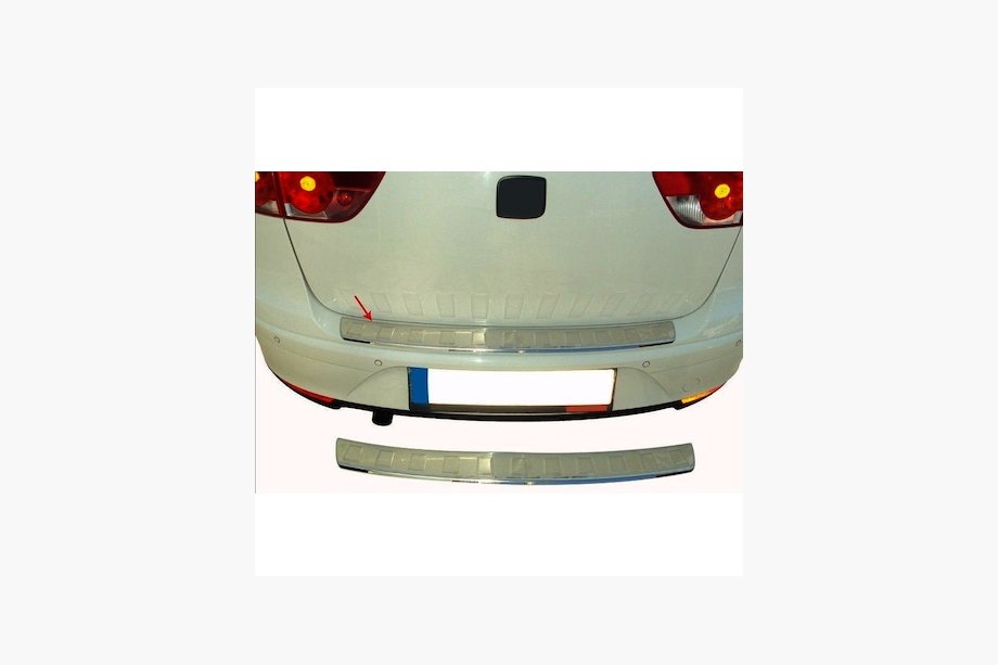 Seat Altea 2004–2015 OmsaLine bagkofangerbeskytter (XL, rustfrit stål) Image