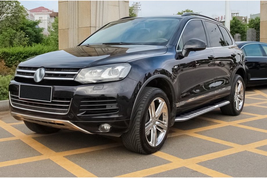 Volkswagen Touareg 2010–2018 Sidetrin OEM-stil V3 (2 stk., aluminium) Image
