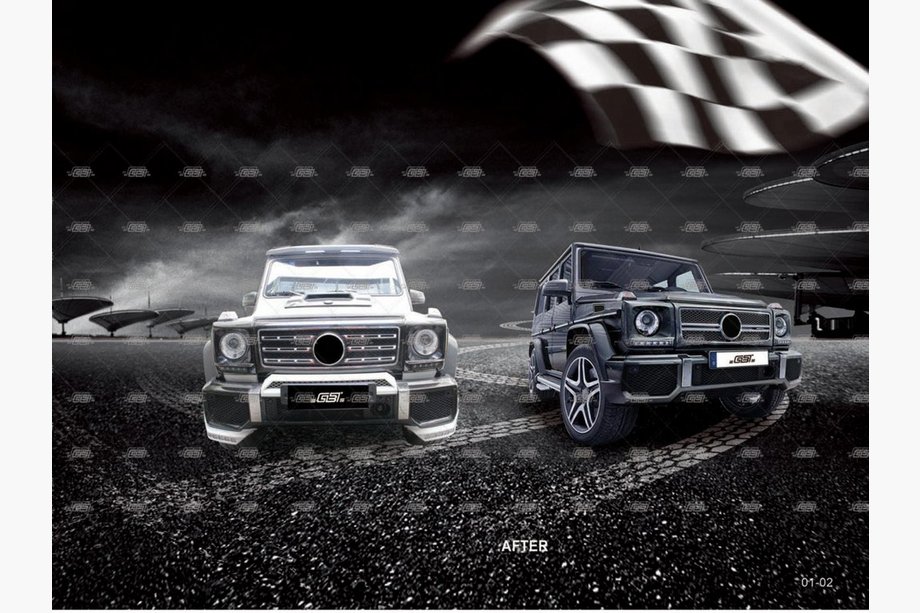 Mercedes G-Klasse W463 1990–2018 Bodykit-sæt (på bestilling fra katalog) Image