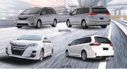 Toyota Sienna 2010–2020 GBT bodykit-sæt foto 2