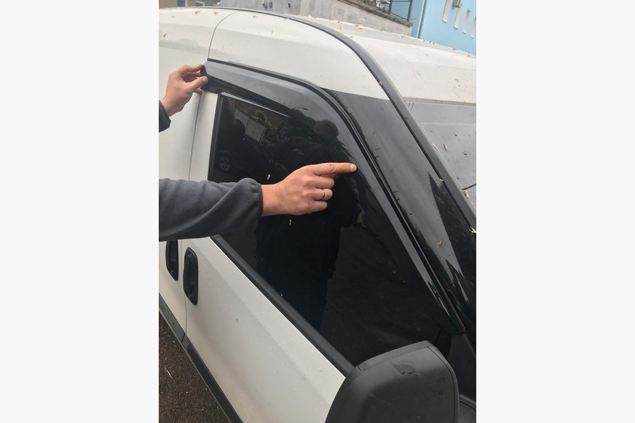 Opel Combo 2012–2018 Vindafvisere DD-Mugen Sæt med 4 stk. Image