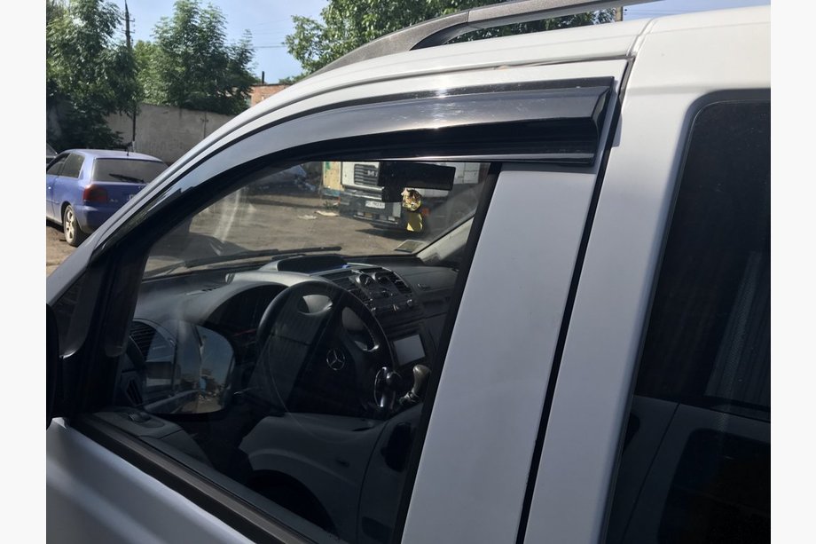 Mercedes Viano 2004–2014 Vindafvisere til vinduer (2 stk., Sunplex Sport) Image