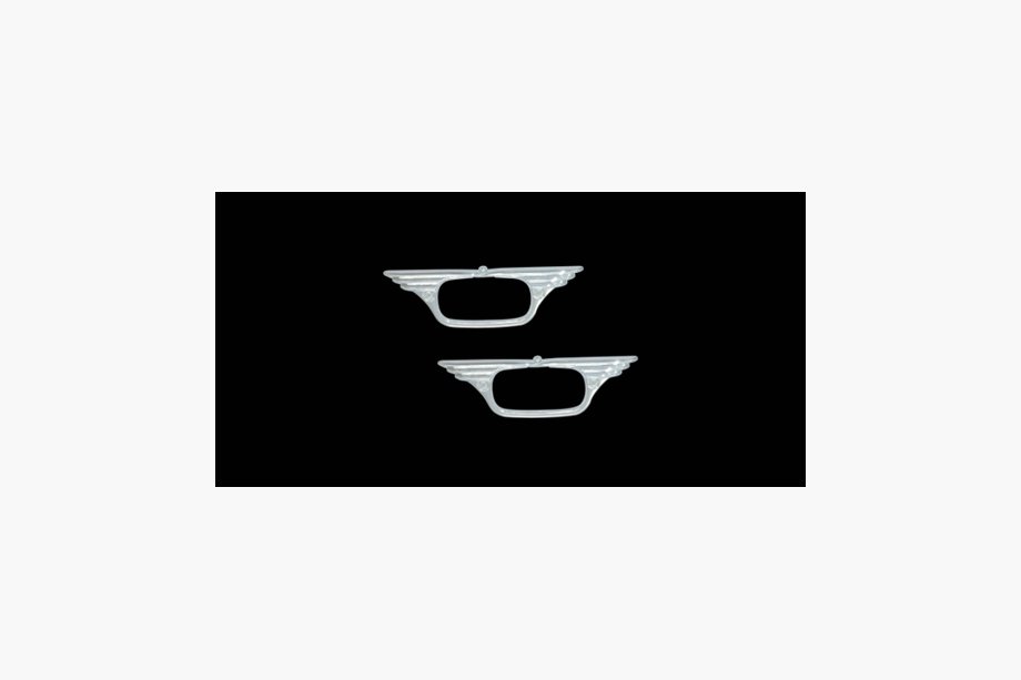 Audi A6 C6 2004–2011 Kromramme til blinklys (2 stk., plast) Image