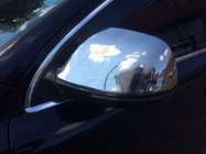 Audi Q7 2005–2015 Spejlkåber til sidespejle (2 stk., rustfrit stål) OmsaLine, rustfrit stål foto 1