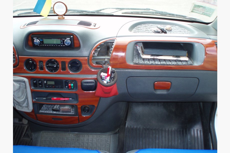 Mercedes Sprinter W901/902/903/904/905 1995–2006 (cdi, 2000-2006) Instrumentbordslister (Vip-Hartman) Aluminium Image