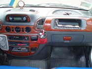 Mercedes Sprinter W901/902/903/904/905 1995–2006 (cdi, 2000-2006) Instrumentbordslister (Vip-Hartman) Aluminium foto 1