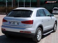 Audi Q3 2011–2019 BlackLine sidetrin (2 stk., aluminium) foto 1