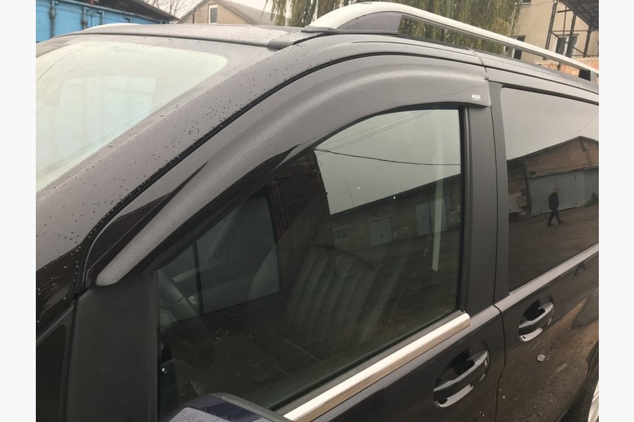 Mercedes Vito/V-klasse W447 2014– Vindafvisere (2 stk., Niken) Image
