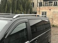 Mercedes Vito W639 2004–2014 Grå tagrælinger Skyport (massivt metal) Kort akselafstand (SHORT) foto 1