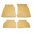 BMW 5-serie E39 1996–2003 Beige gummimåtter til kabinen (4 stk., Stingray Premium) foto 1