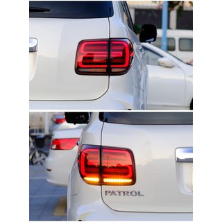 LED-baglygter (RED-Sequential) Nissan Armada 2016–2024 foto 2