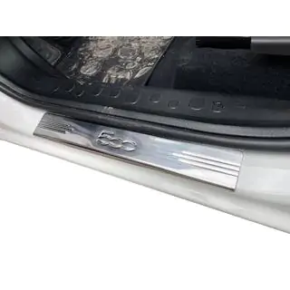 Dørtrinslister 500L (Carmos, 4 stk, rustfrit stål)