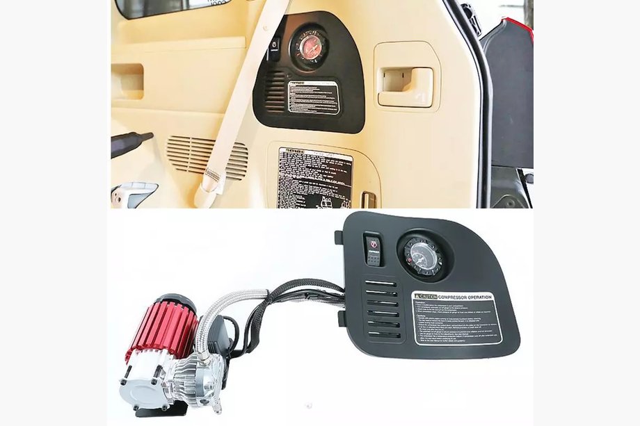 Toyota Land Cruiser 200 2007–2021 Dækoppumpningssæt (kompressor) Foto 1