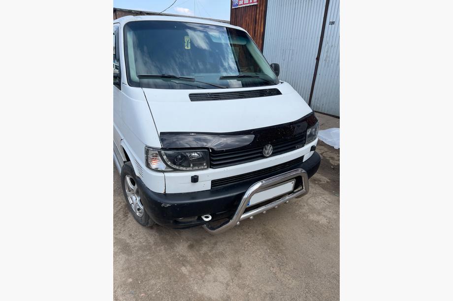 Volkswagen T4 Transporter 1990–2003 Stenslagsbeskytter til motorhjelm (lige forlygter) (HIC) Image
