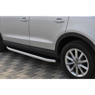 Sidetrin Fullmond (2 stk., aluminium) foto 1