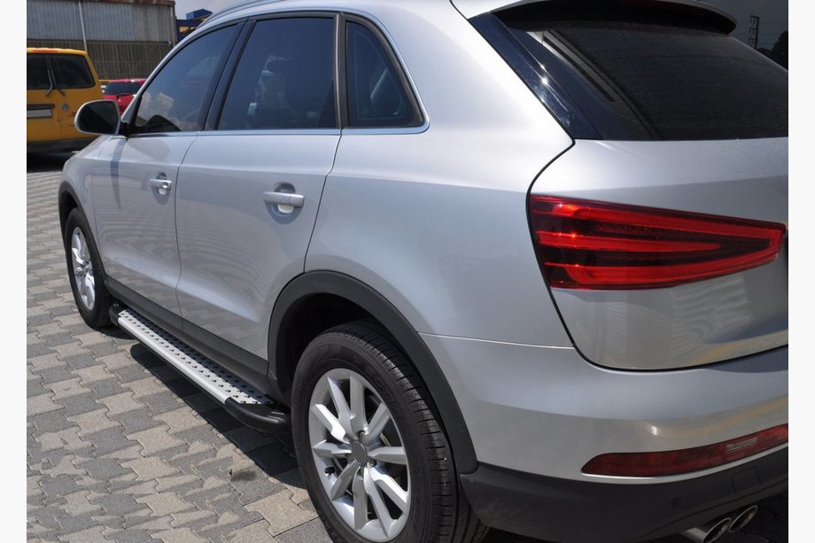 Audi Q3 2011–2019 Allmond sidetrin (2 stk., aluminium) Image