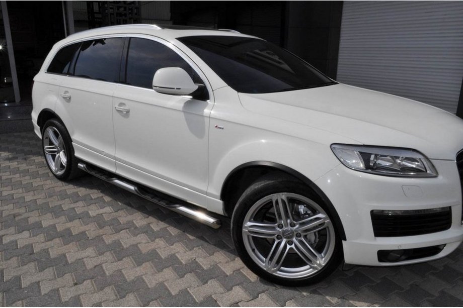 Audi Q5 2008–2017 Siderør (2 stk., rustfrit stål) Image