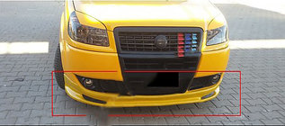 Fiat Doblo I 2005–2010 Front nederste spoilerlæbe (til lakering) foto 1