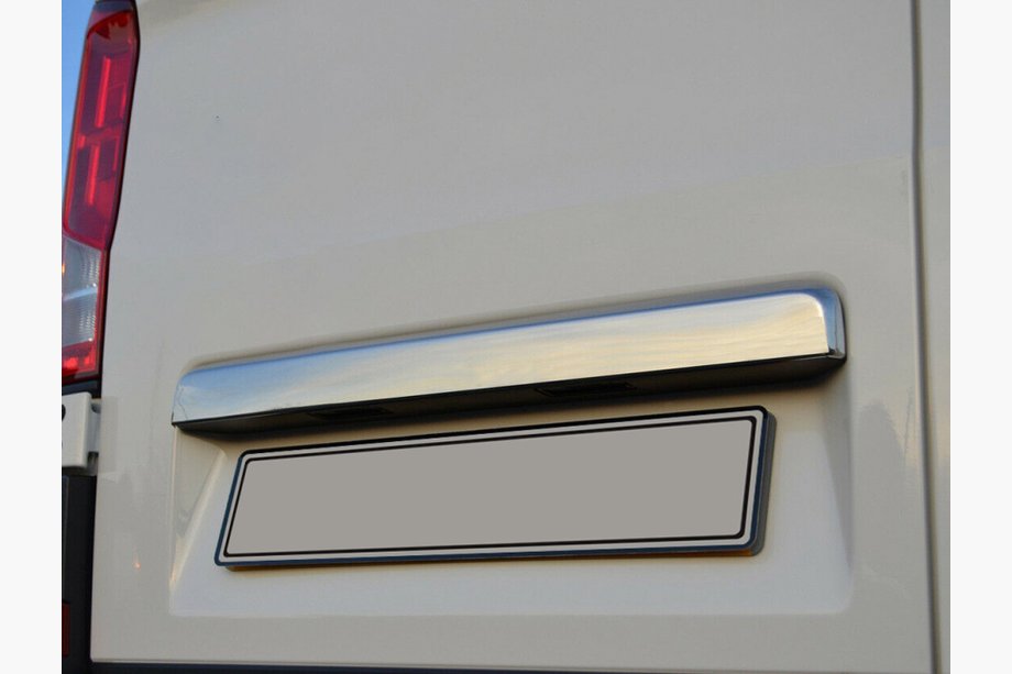 Volkswagen Crafter 2016– Liste over nummerpladen (uden kamera, rustfrit stål) Carmos - Tyrkisk stål Image