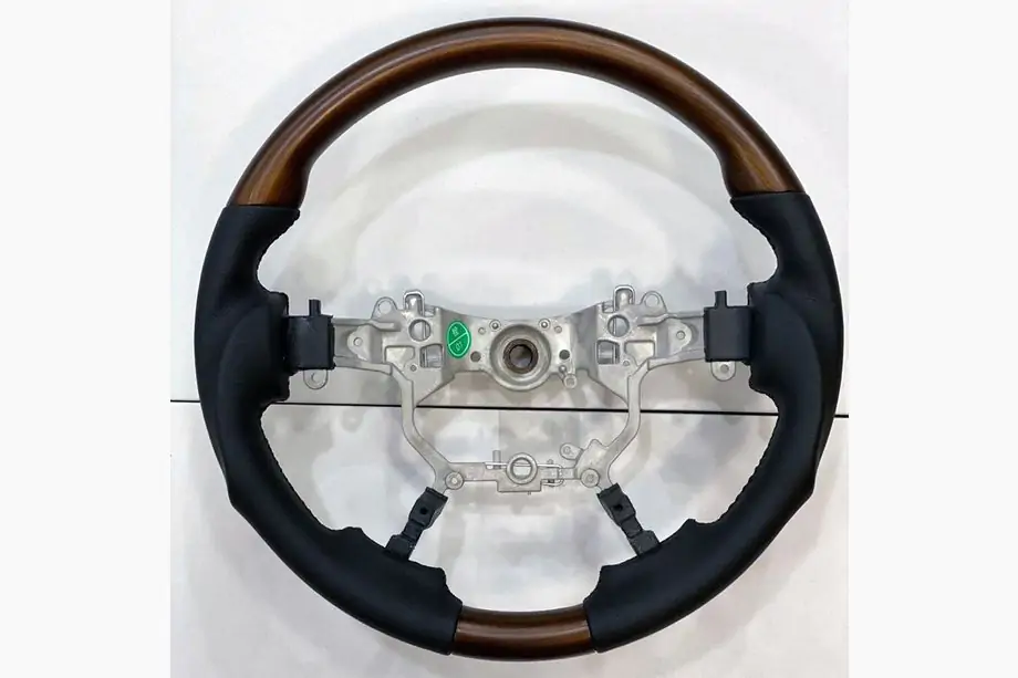Toyota Land Cruiser 200 2007–2021 Ratkrans (kun krans) (Anatomico, lyst træ) Image