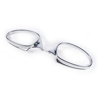 Krom spejlkåber 2005-2008 (2 stk., ABS) BMW 3-serie E90/E91 2005–2011 foto 2