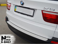 BMW X5 E70 2007–2013 Bagkofangerbeskytter NataNika (rustfrit stål) foto 1