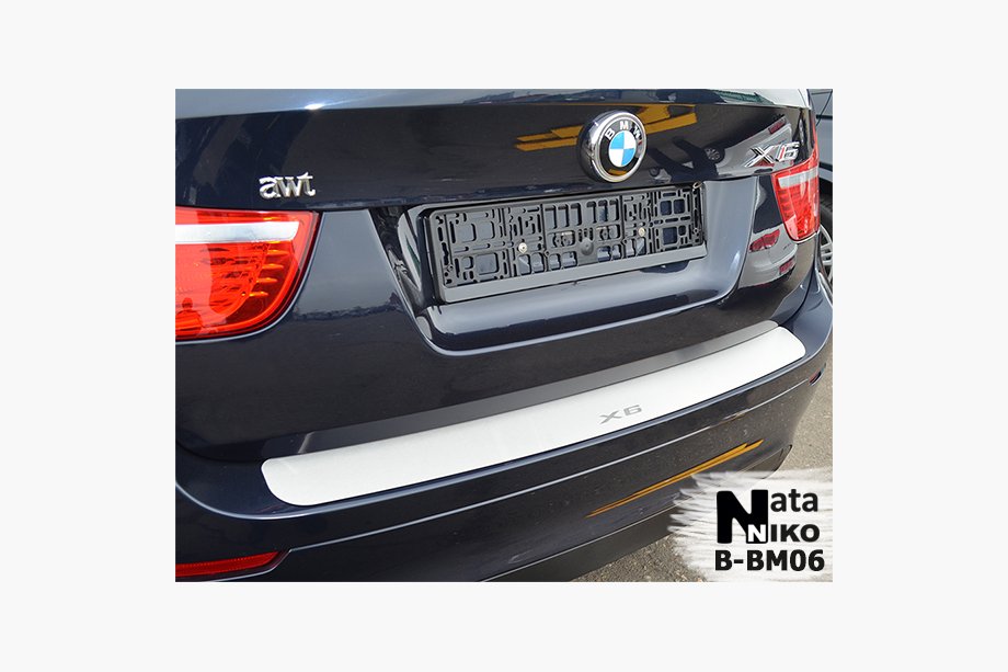 BMW X6 E71 2008–2014 Bagkofangerbeskytter Nathanika (rustfrit stål) Image