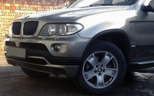 BMW X5 E53 1999–2006 Frontkofangerlæbe (2003-2006, til lakering) foto 1